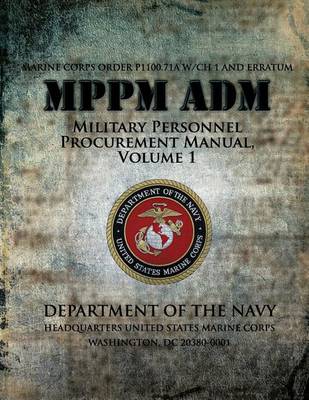 Book cover for Military Personnel Procurement Manual, Volume 1