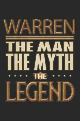 Cover of Warren The Man The Myth The Legend