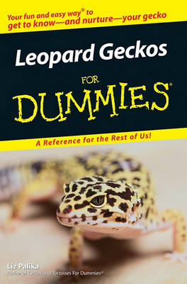 Book cover for Leopard Geckos For Dummies