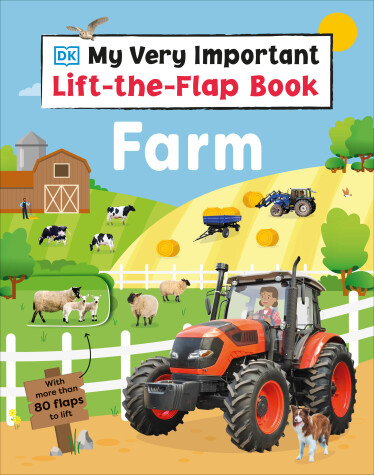 Book cover for My Very Important Lift-the-Flap Book Farm