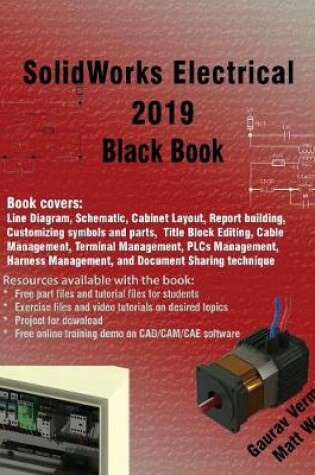 Cover of SolidWorks Electrical 2019 Black Book