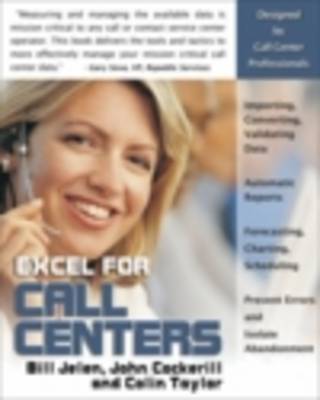 Book cover for Excel for Call Centers