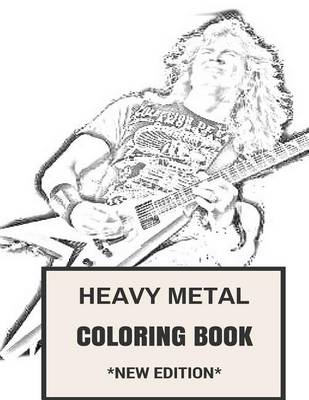 Book cover for Heavy Metal Coloring Book