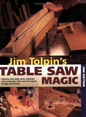 Book cover for Jim Tolpin's Table Saw Magic