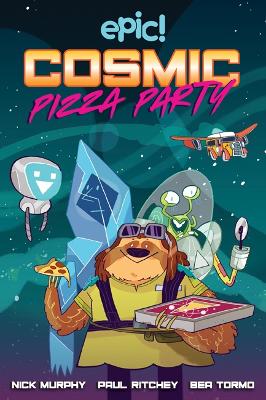 Book cover for Cosmic Pizza Party