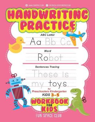 Cover of Handwriting Practice Workbook for Kids