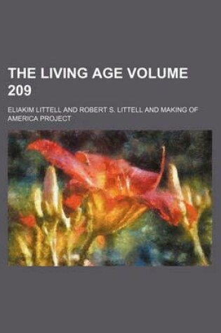 Cover of The Living Age Volume 209