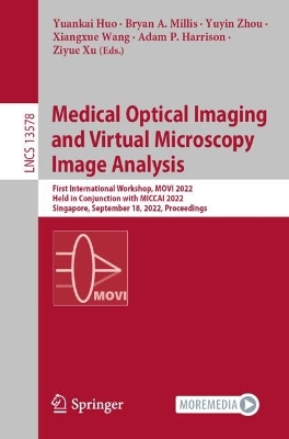 Cover of Medical Optical Imaging and Virtual Microscopy Image Analysis