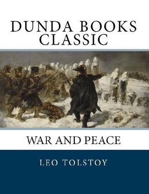 Book cover for War and Peace: Dunda Books Classic