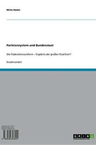 Cover of Parteiensystem Und Bundesstaat