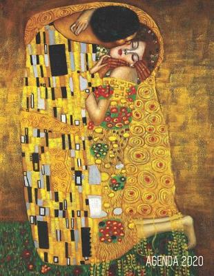 Book cover for Gustav Klimt Agenda Mensual 2020