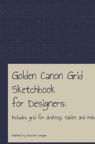 Cover of Golden Canon Grid Sketchbook for Designers