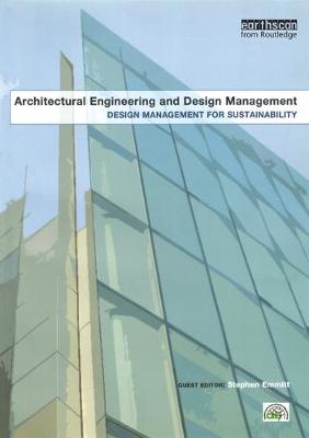 Book cover for Design Management for Sustainability