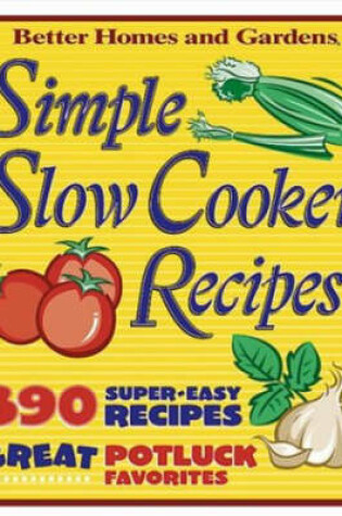 Cover of Simple Slow Cooker Recipes