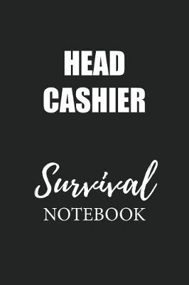 Book cover for Head Cashier Survival Notebook