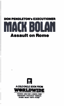 Book cover for Assault On Rome
