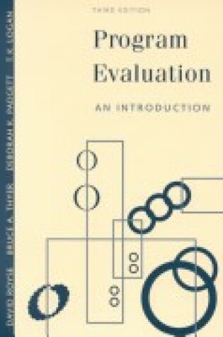 Cover of Program Evaluation