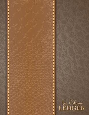 Book cover for Two Column Ledger