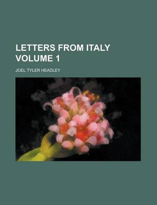 Book cover for Letters from Italy Volume 1