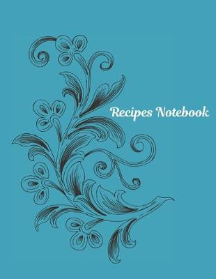 Book cover for Vol 6 Recipes Notebook Journal Present