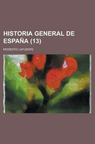 Cover of Historia General de Espana (13)