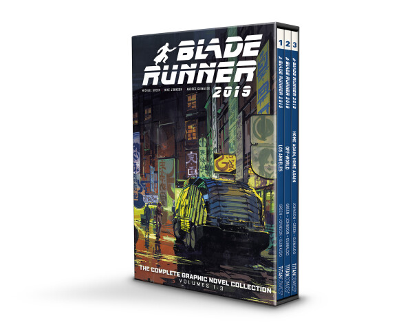 Book cover for Blade Runner 2019: 1-3 Boxed Set (Graphic Novel)