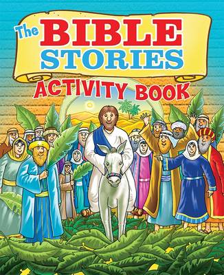 Book cover for The Bible Stories Activity Book