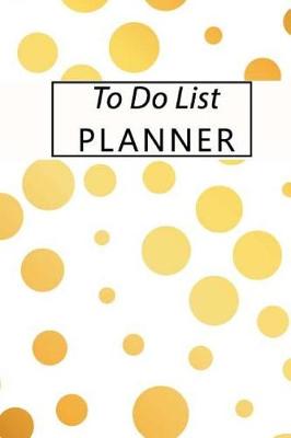 Book cover for To Do List Planner