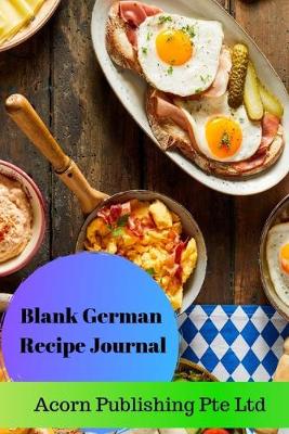 Book cover for Blank German Recipe Journal
