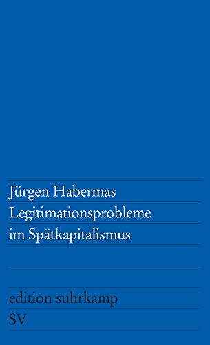 Book cover for Legitimationsprobleme im Spatkapitalismus