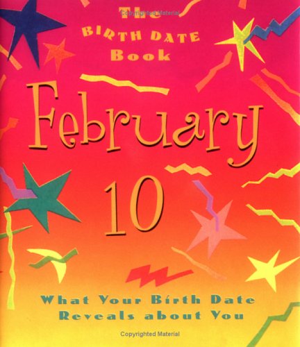 Cover of The Birth Date Book February 10