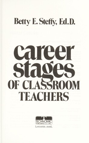 Book cover for Career Stages of Classroom TE CB