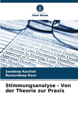 Book cover for Stimmungsanalyse - Von der Theorie zur Praxis