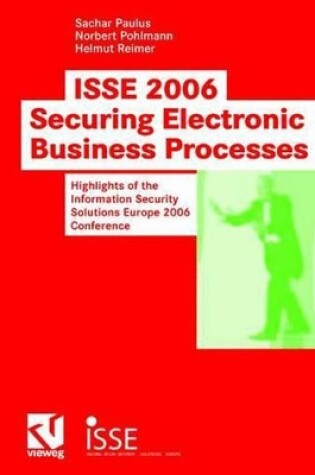 Cover of ISSE 2006 Securing Electronic Busines Processes