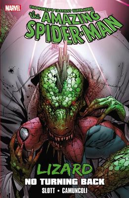 Book cover for Spider-man: Lizard - No Turning Back