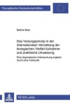 Book cover for Das Vorsorgeprinzip in Der Internationalen Verwaltung Der Biologischen Vielfalt: Aufnahme Und Praktische Umsetzung