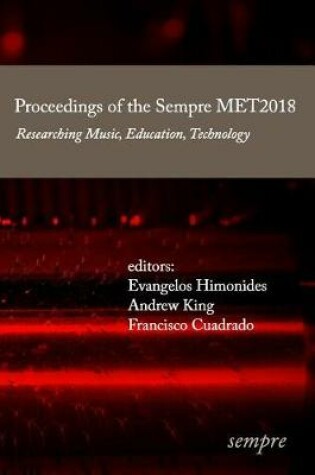 Cover of Proceedings of the Sempre MET2018