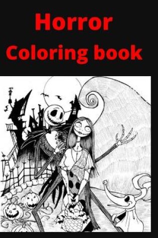 Cover of Horror Coloring book
