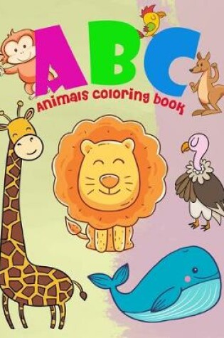 Cover of ABC animals coloring book