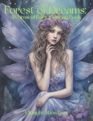 Book cover for Forest of Dreams Whimsical Fairy Coloring Book