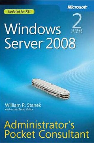 Cover of Windows Server(r) 2008 Administrators Pocket Consultant