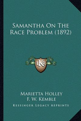 Book cover for Samantha on the Race Problem (1892) Samantha on the Race Problem (1892)