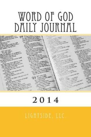 Cover of Word of God Daily Journal 2014