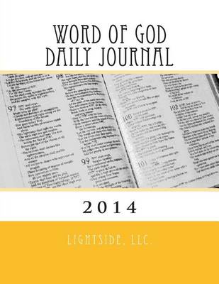 Book cover for Word of God Daily Journal 2014