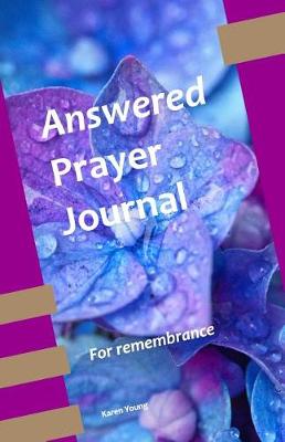 Book cover for Answered Prayer Journal