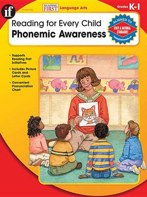 Book cover for Phonemic Awareness, Grades K - 1