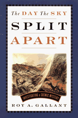 Book cover for The Day the Sky Split apart