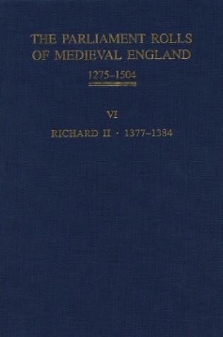 Cover of The Parliament Rolls of Medieval England, 1275-1504