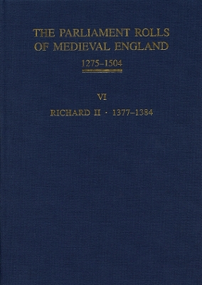 Book cover for The Parliament Rolls of Medieval England, 1275-1504