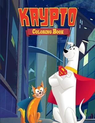 Book cover for Krypto Coloring Book